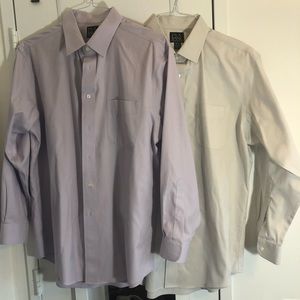 2 Jos A Bank dress shirts - slim fit 17-33